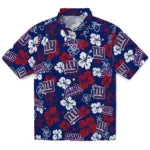 New York Giants Hibiscus Bloom Hawaiian Shirt – Moonbestprint
