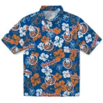 New York Islanders Hibiscus Bloom Hawaiian Shirt – Moonbestprint