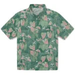 New York Jets Hawaiian Shirt - Anthurium Overlay | Moonbestprint