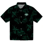 New York Jets Hawaiian Shirt - Bamboo Branches | Moonbestprint