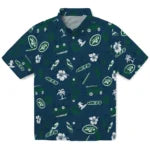 New York Jets Hawaiian Shirt - Beach Vibe | Moonbestprint