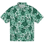 New York Jets Hawaiian Shirt - Hibiscus Blooms | Moonbestprint