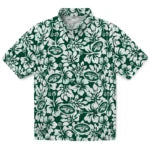 New York Jets Hawaiian Shirt - Hibiscus Motif | Moonbestprint