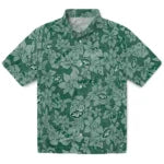 New York Jets Hawaiian Shirt - Hibiscus Oasis | Moonbestprint