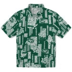 New York Jets Hawaiian Shirt - Turtle Lines | Moonbestprint