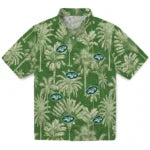 New York Jets Hawaiian Shirt - Vintage Palm Tree | Moonbestprint