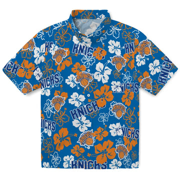 New York Knicks Hibiscus Bloom Hawaiian Shirt – Moonbestprint