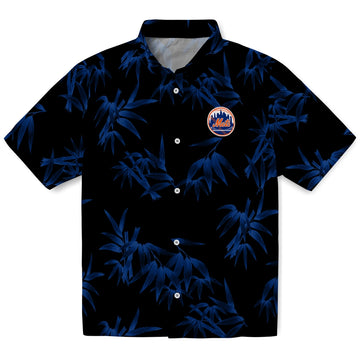 New York Mets Hawaiian Shirt - Bamboo Branches | Moonbestprint