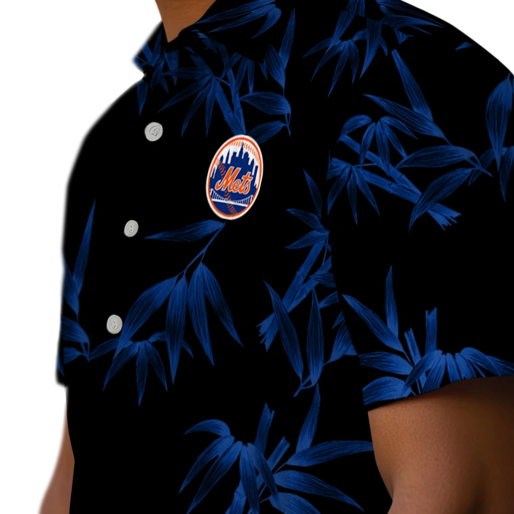 New York Mets Hawaiian Shirt - Bamboo Branches | Moonbestprint