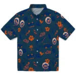 New York Mets Hawaiian Shirt - Beach Vibe | Moonbestprint