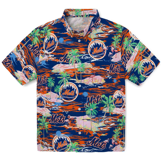 New York Mets Flamingo Retreat 2026 Hawaiian Shirt – Moonbestprint