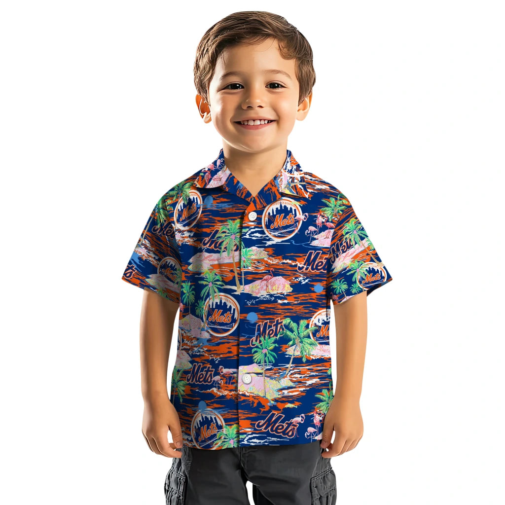 New York Mets Flamingo Retreat 2026 Hawaiian Shirt – Moonbestprint