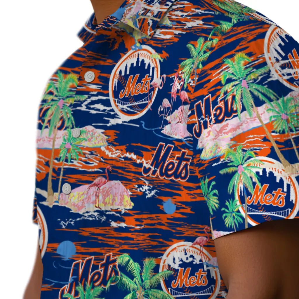 New York Mets Flamingo Retreat 2026 Hawaiian Shirt – Moonbestprint