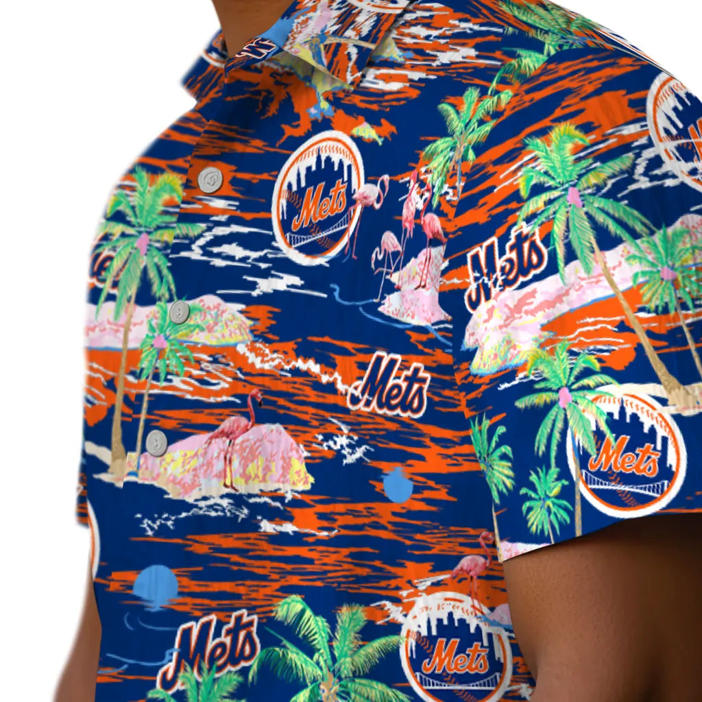 New York Mets Hawaiian Shirt - Hawaii Island | Moonbestprint