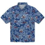 New York Mets Hawaiian Shirt - Hibiscus Oasis | Moonbestprint