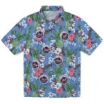 New York Mets Hawaiian Shirt - Pineapple Bouquet | Moonbestprint