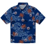 New York Mets Hawaiian Shirt - Wave Palm | Moonbestprint