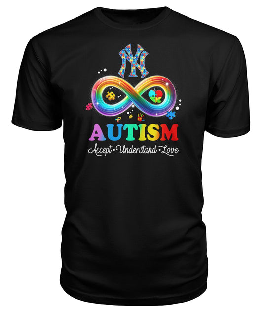 New York Yankees Autism Awareness Shirt "Accept Understand Love" | JF69 Moonbestprint