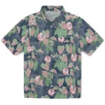 New York Yankees Hawaiian Shirt - Anthurium Overlay | Moonbestprint