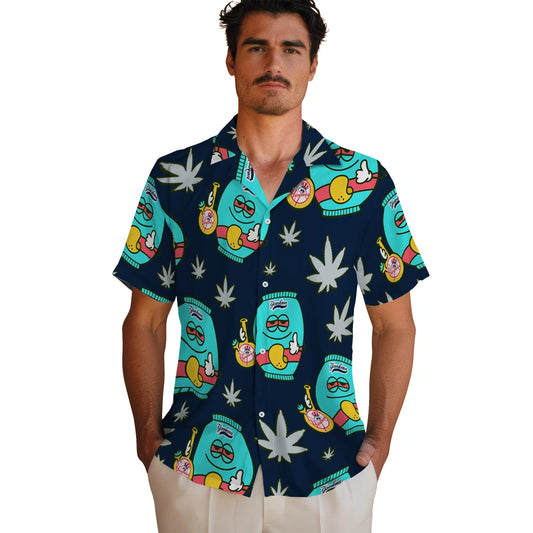 New York Yankees Hawaiian Shirt - Chill Vibe | Moonbestprint