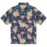 New York Yankees Hawaiian Shirt - Flamingo Hibiscus | Moonbestprint