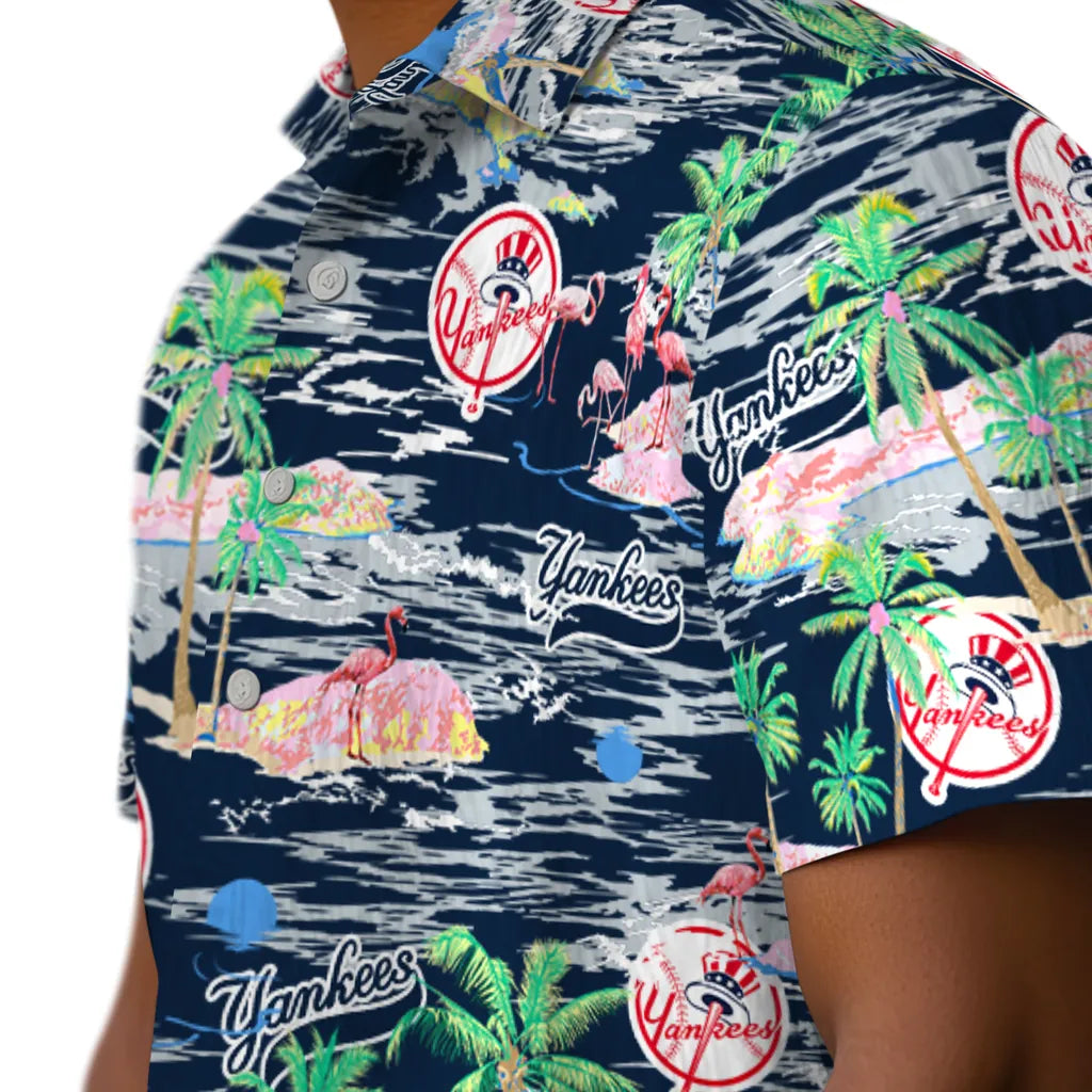 New York Yankees Hawaiian Shirt - Hawaii Island | Moonbestprint