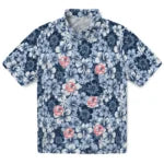 New York Yankees Hawaiian Shirt - Hibiscus Blooms | Moonbestprint