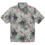 New York Yankees Hawaiian Shirt - Hibiscus Designs | Moonbestprint