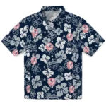 New York Yankees Hawaiian Shirt - Hibiscus Flower Design | Moonbestprint