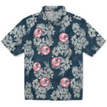 New York Yankees Hawaiian Shirt - Hibiscus Flowers | Moonbestprint
