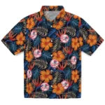 New York Yankees Hawaiian Shirt - Hibiscus Foliage | Moonbestprint