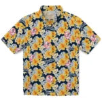 New York Yankees Hawaiian Shirt - Hibiscus Tropics | Moonbestprint
