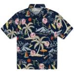 New York Yankees Hawaiian Shirt - Palm Tree Island | Moonbestprint