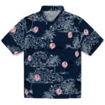 New York Yankees Hawaiian Shirt - Wave Palm | Moonbestprint