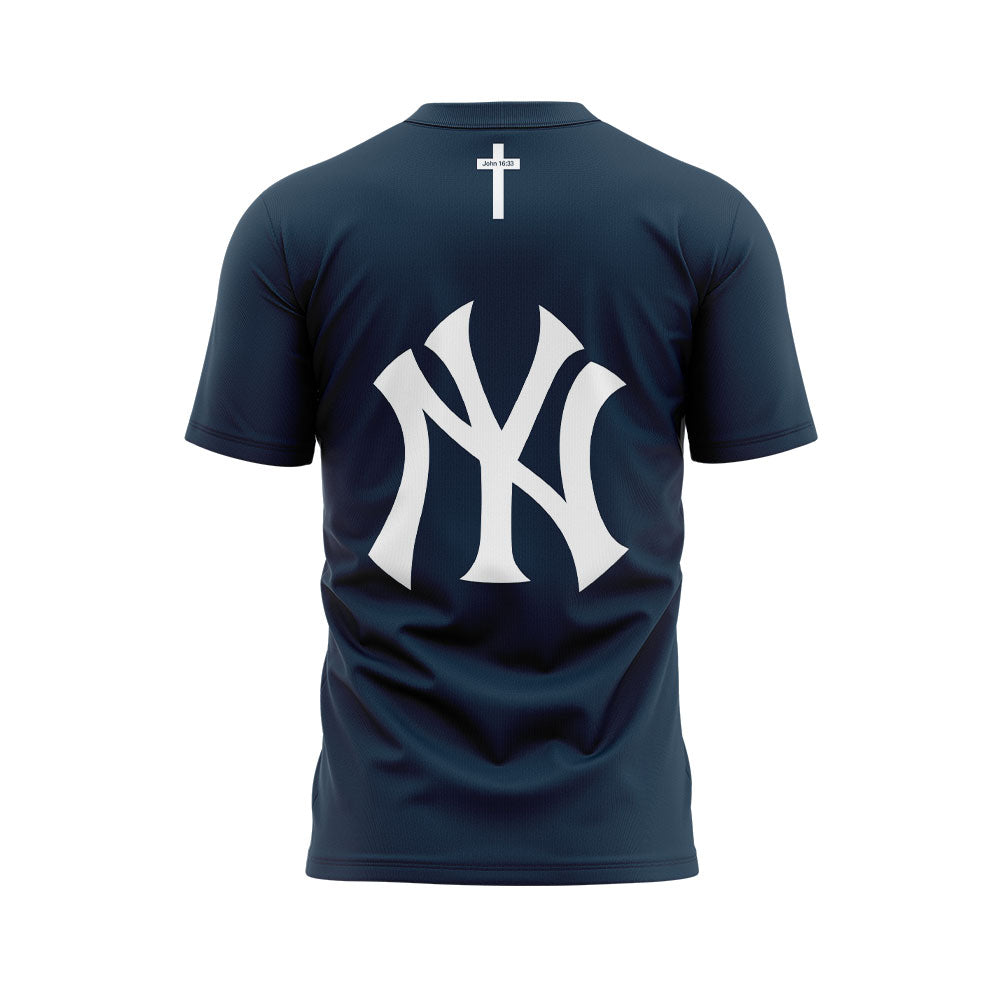 New York Yankees JESUS WON 2025 Limited Edition T-Shirt | FP60 Moonbestprint