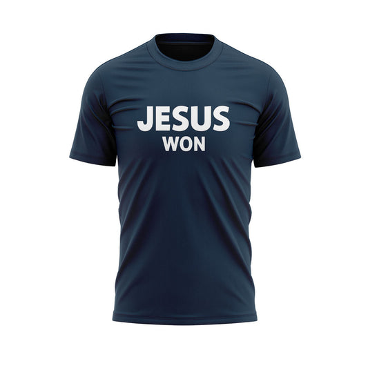 New York Yankees JESUS WON 2025 Limited Edition T-Shirt | FP60 Moonbestprint