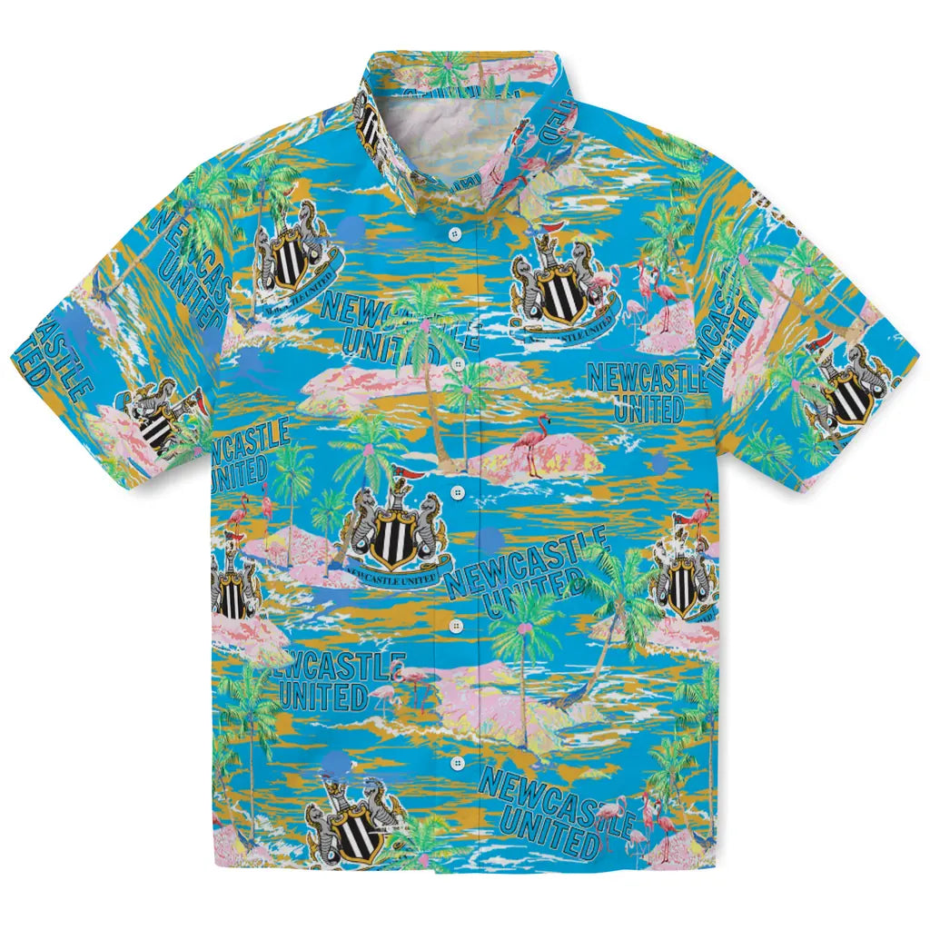 Newcastle United Flamingo Retreat 2026 Hawaiian Shirt – Moonbestprint