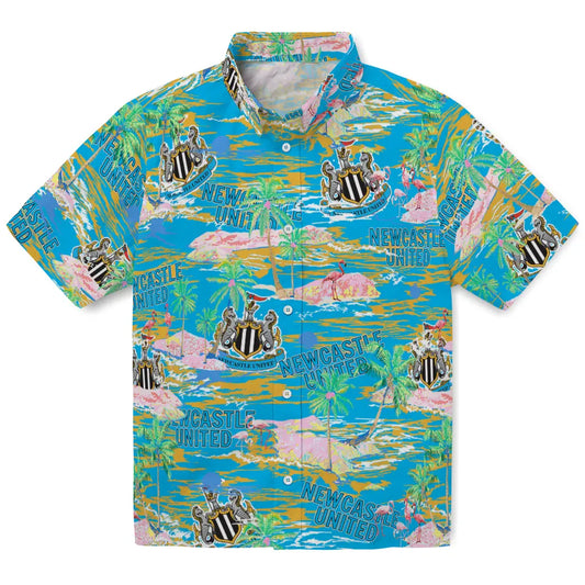 Newcastle United Flamingo Retreat 2026 Hawaiian Shirt – Moonbestprint