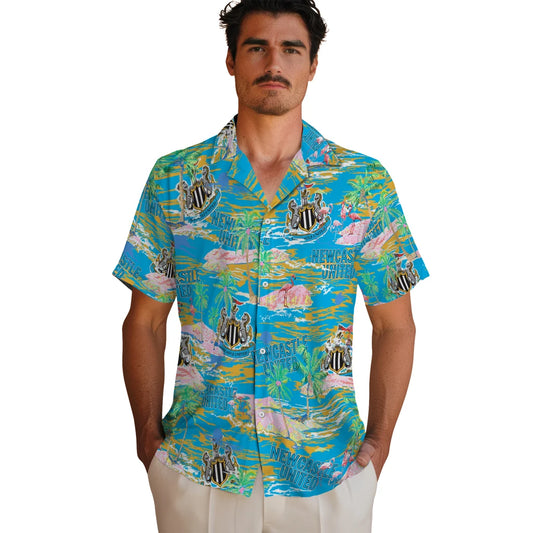 Newcastle United Flamingo Retreat 2026 Hawaiian Shirt – Moonbestprint
