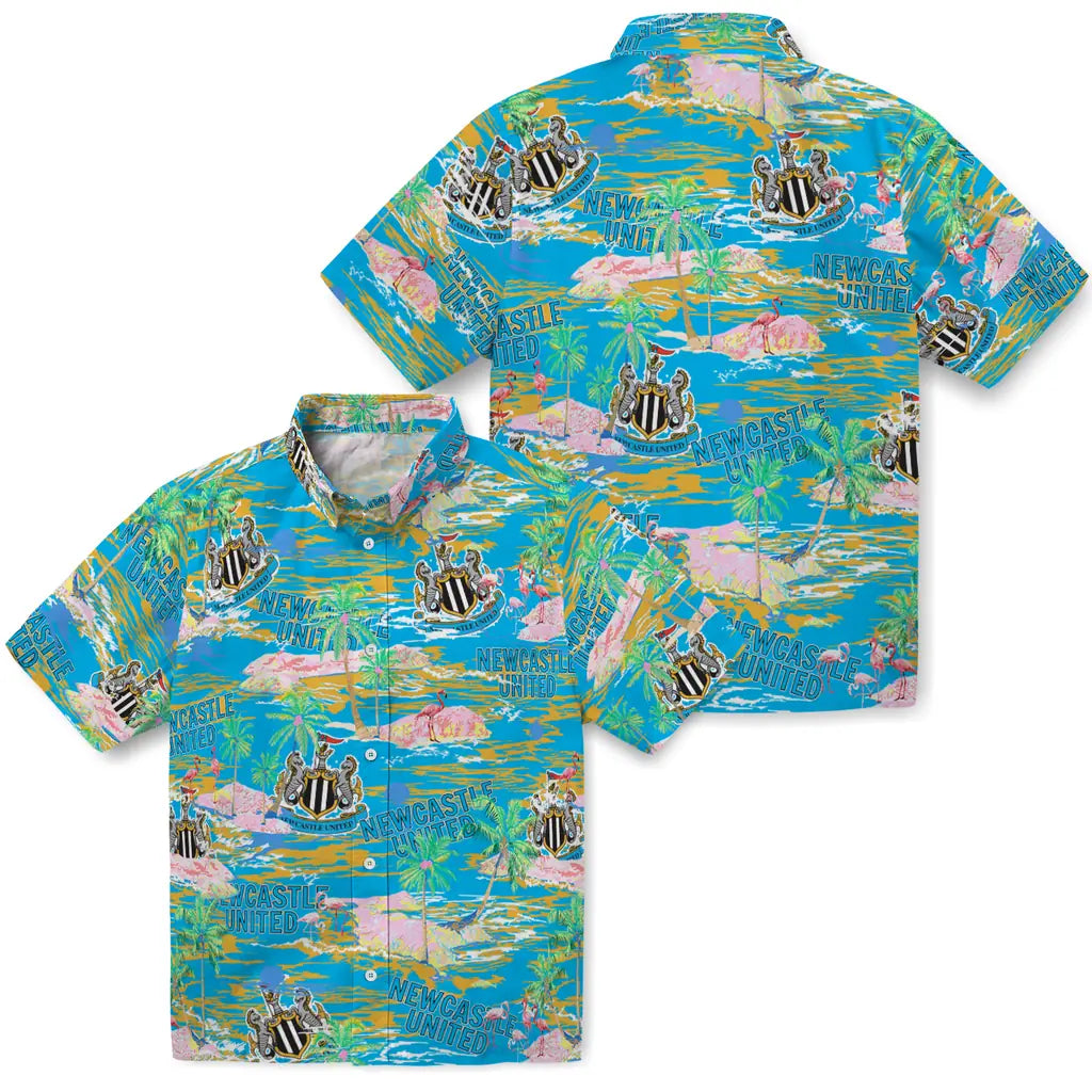 Newcastle United Flamingo Retreat 2026 Hawaiian Shirt – Moonbestprint