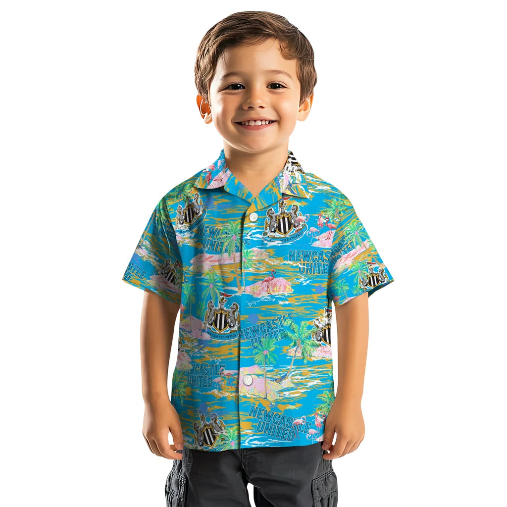 Newcastle United Flamingo Retreat 2026 Hawaiian Shirt – Moonbestprint