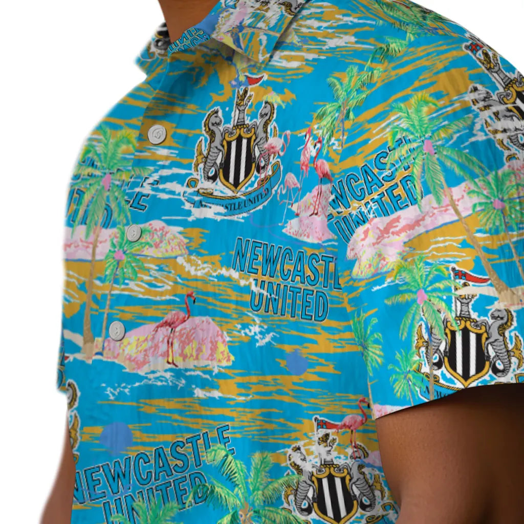 Newcastle United Flamingo Retreat 2026 Hawaiian Shirt – Moonbestprint