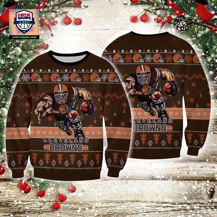 Nfl Cleveland Browns Player Rushing Sweater And Ugly Sweater ? Usalast