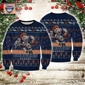 Nfl Denver Broncos Player Rushing Sweater And Ugly Sweater ? Usalast