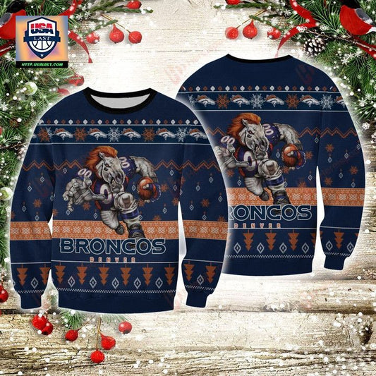 Nfl Denver Broncos Player Rushing Sweater And Ugly Sweater ? Usalast
