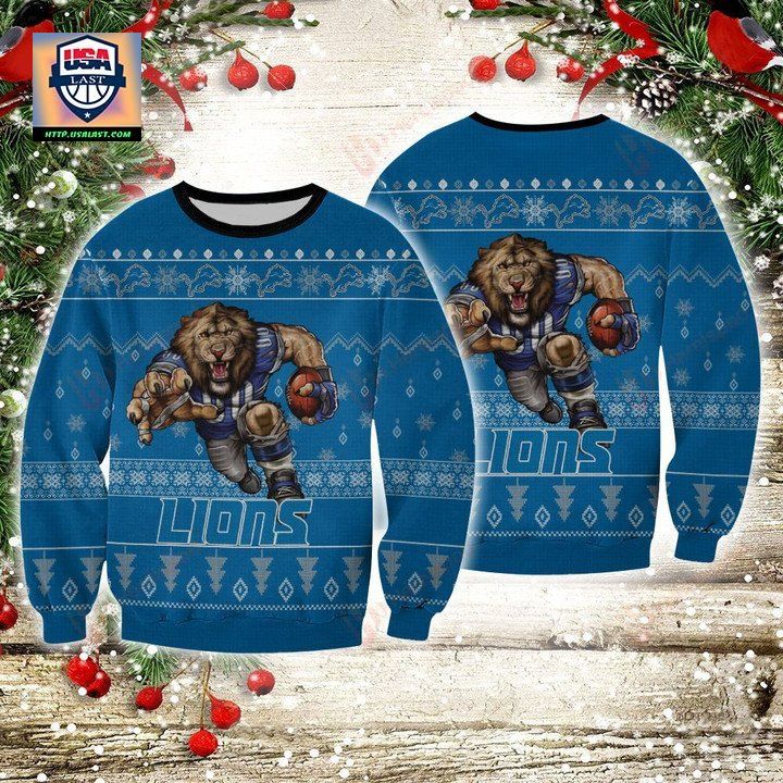 Nfl Detroit Lions Player Rushing Sweater And Ugly Sweater ? Usalast