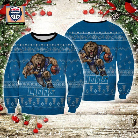 Nfl Detroit Lions Player Rushing Sweater And Ugly Sweater ? Usalast