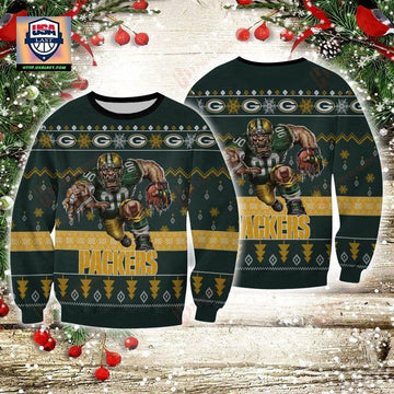 Nfl Green Bay Packers Player Rushing Sweater And Ugly Sweater ? Usalast