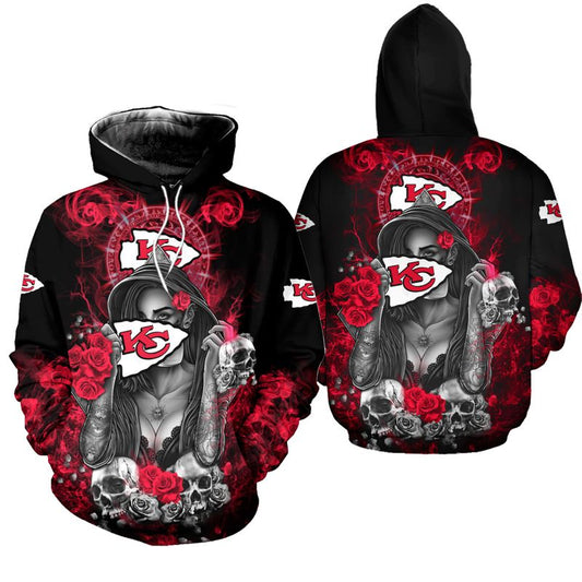 Nfl Kansas City Chiefs Limited Edition Zip Hoodie Fleece Hoodie Size S-5xl New008510 - Moonbestprint