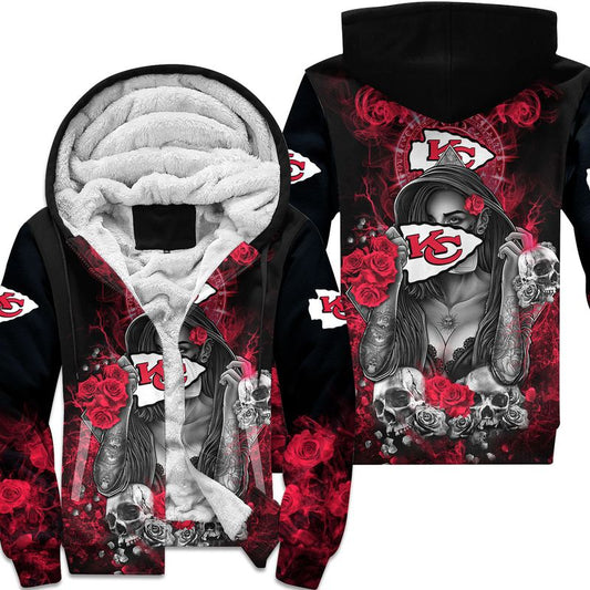 Nfl Kansas City Chiefs Limited Edition Zip Hoodie Fleece Hoodie Size S-5xl New008510 - Moonbestprint